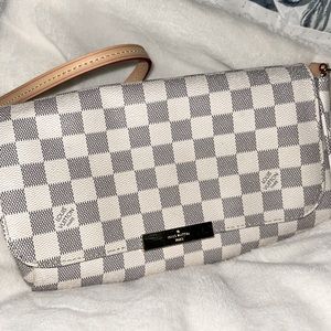 Louis Vuitton Damier Azur Favorite MM *SEE DESCRIPTION and pictures*